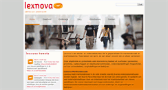 Desktop Screenshot of lexnova.nl